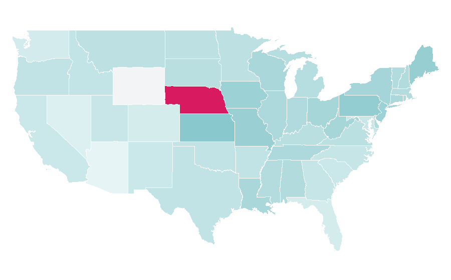 Affinity by region — Educational toy, United States