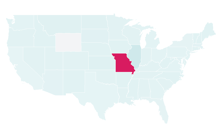 Affinity by region — Edward Jones Dome, United States