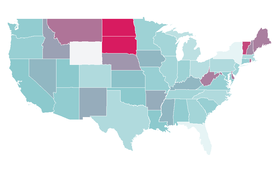 Affinity by region — Egg (food), United States
