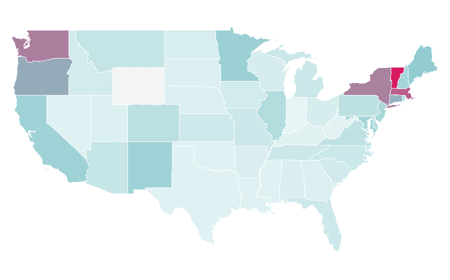 Affinity by region — Eileen Fisher, United States