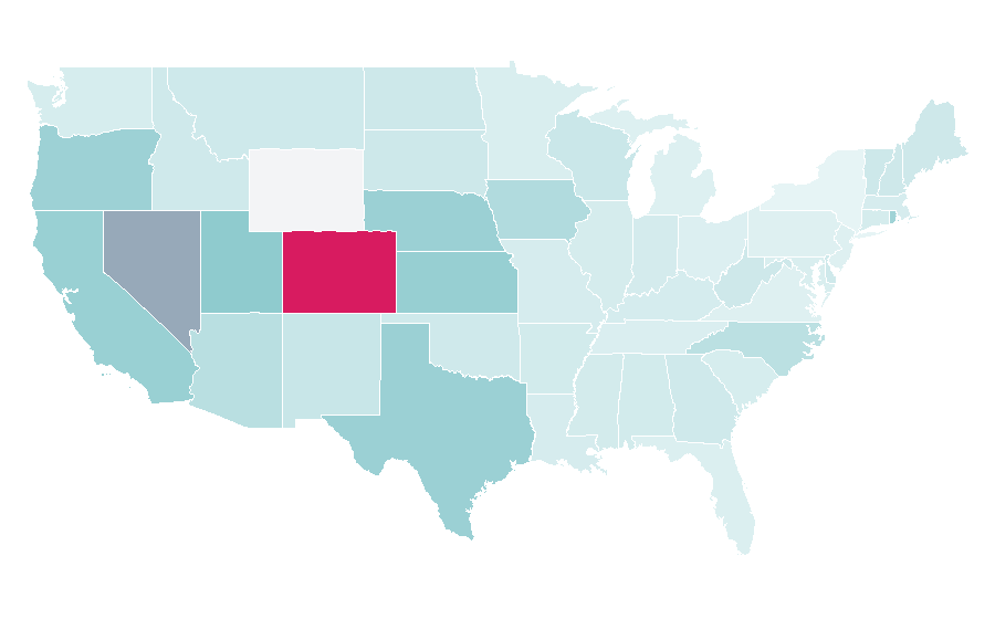 Affinity by region — El Show De Piolin, United States