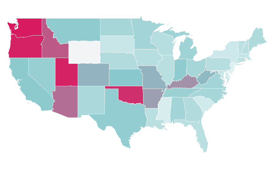 Affinity by region — Elden Ring, United States