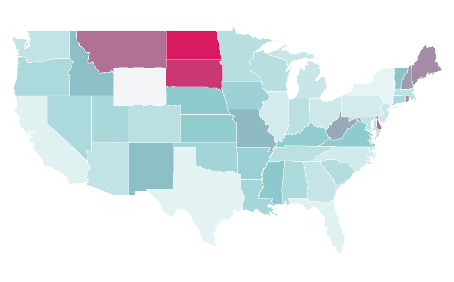 Affinity by region — Electronic circuit, United States
