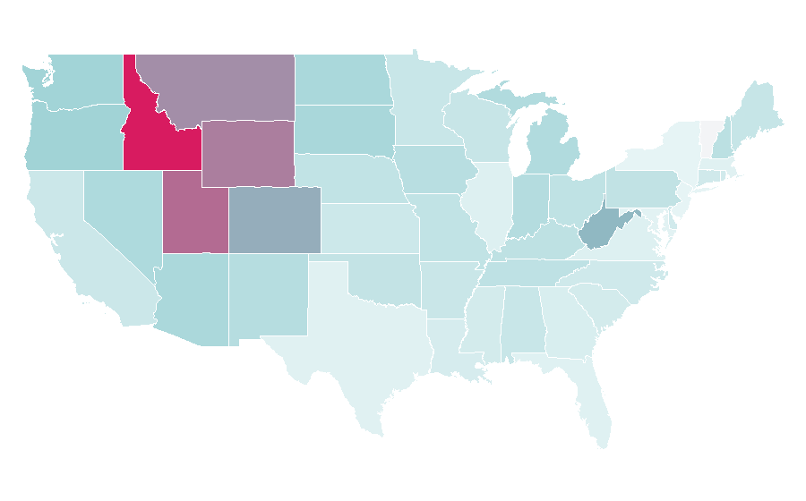 Affinity by region — Eli Tomac, United States