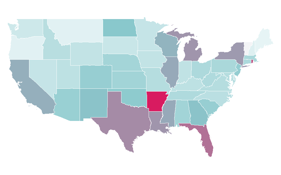 Affinity by region — Élite, United States