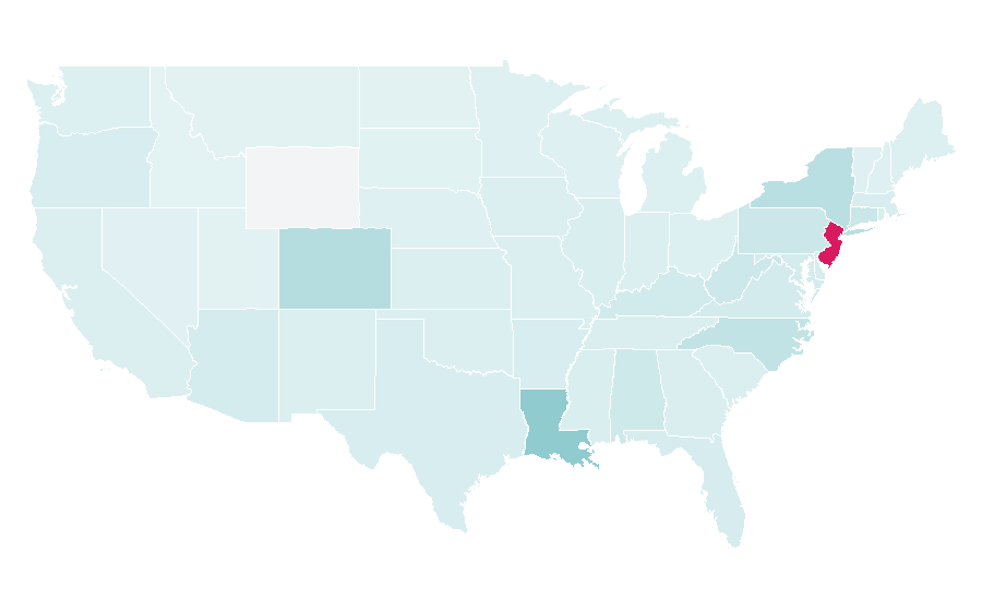 Affinity by region — Elizabeth (BioShock), United States