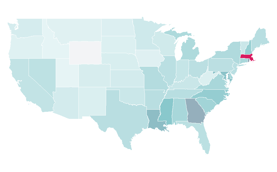 Affinity by region — Ella Mai, United States