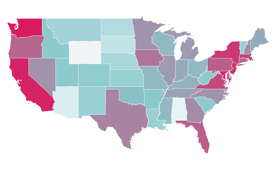 Affinity by region — Elon Musk, United States