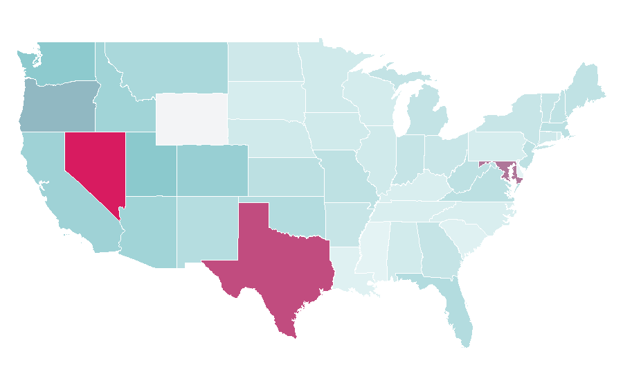 Affinity by region — Elysium (film), United States