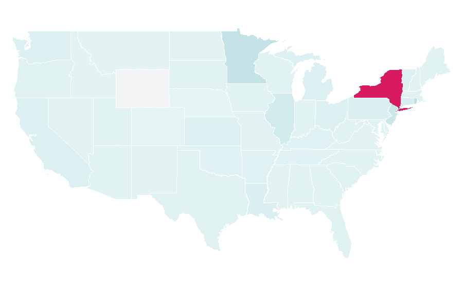 Affinity by region — Emily, United States