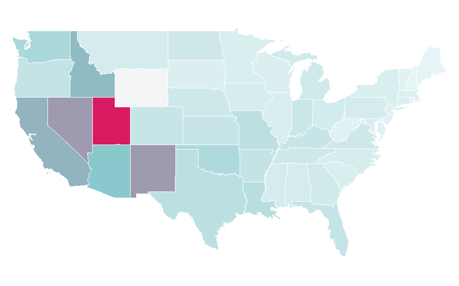 Affinity by region — Enchanted (film), United States