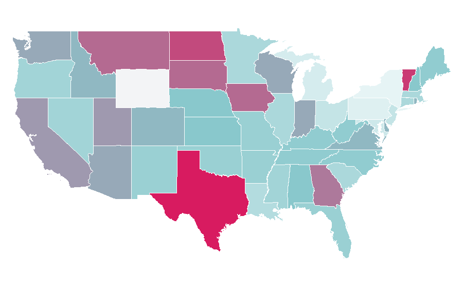 Affinity by region — Endurance racing (motorsport), United States