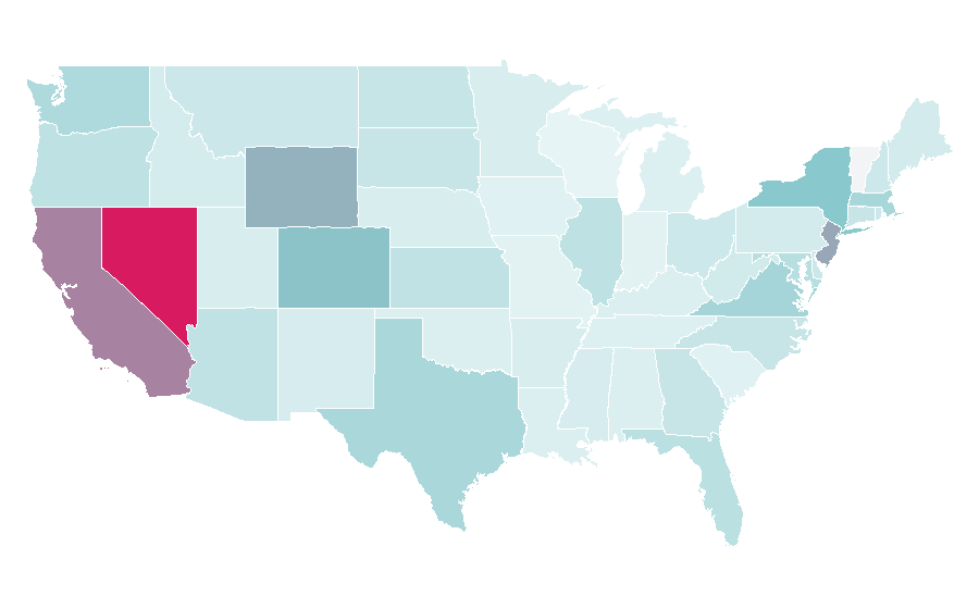 Affinity by region — English Tutor, United States