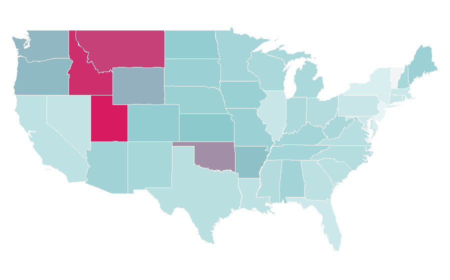 Affinity by region — Eragon (film), United States