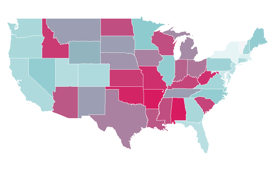 Affinity by region — Escape Plan (film), United States