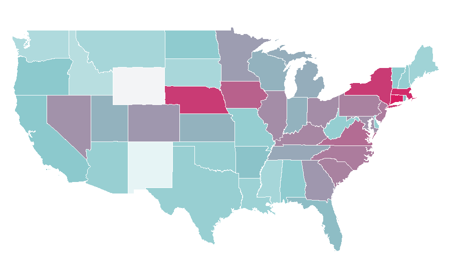 Affinity by region — ESPM, United States