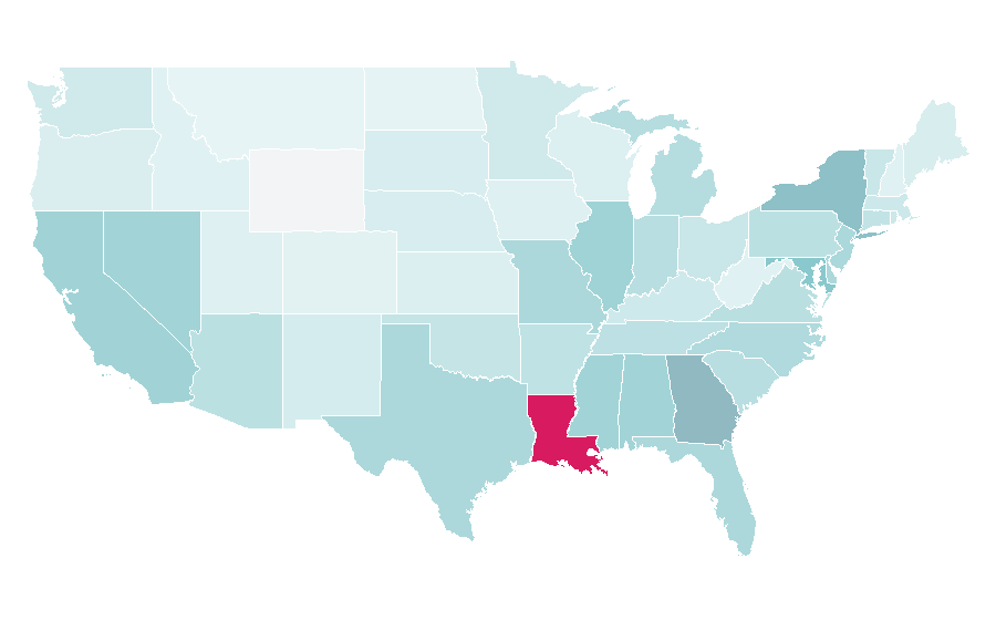 Affinity by region — Essence, United States