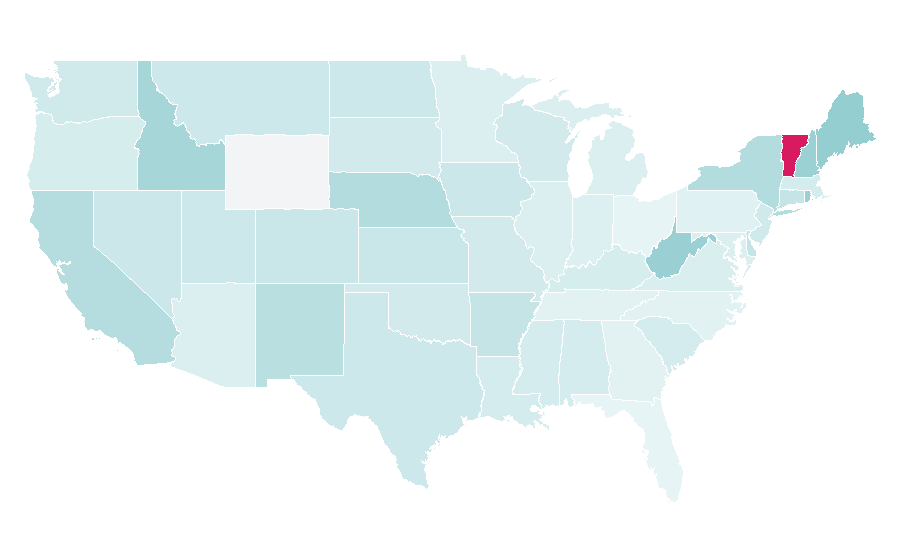 Affinity by region — Esther Sedlaczek, United States