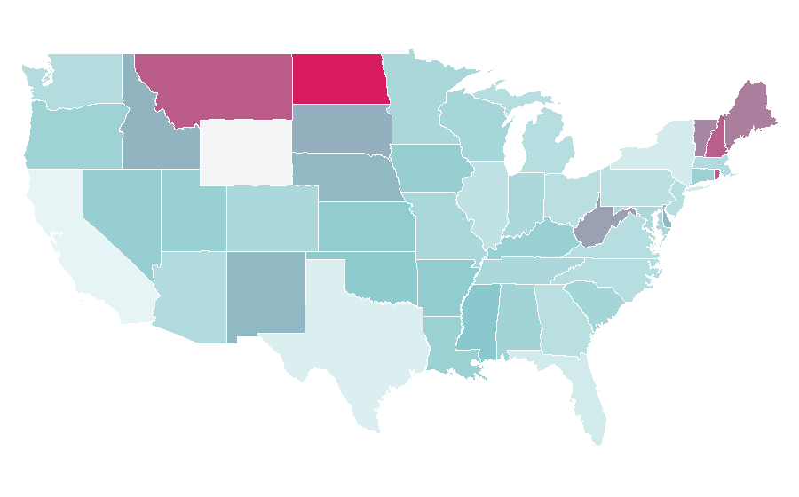 Affinity by region — Euro disco, United States