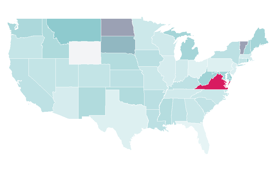 Affinity by region — Executive officer, United States