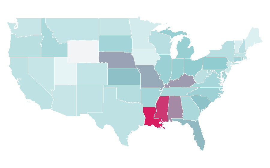 Affinity by region — Fact (UK magazine), United States