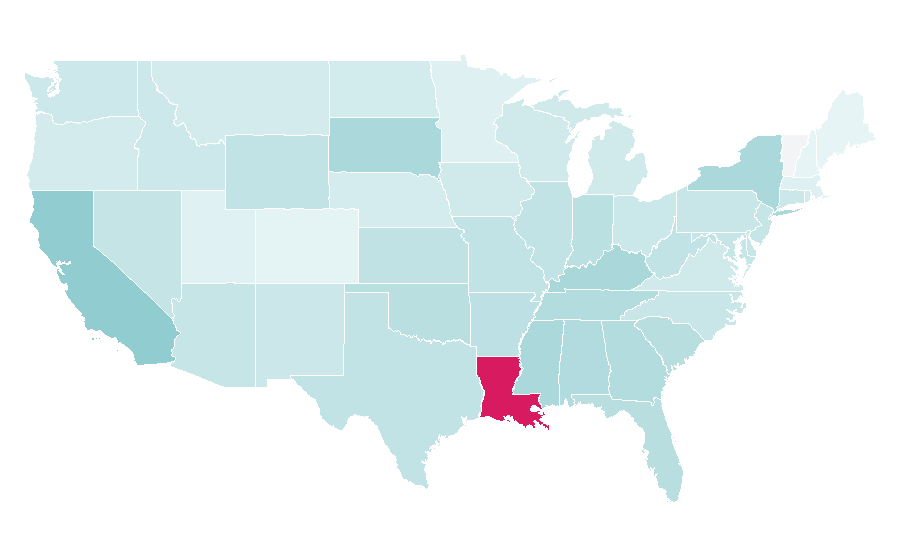 Affinity by region — Faker (band), United States