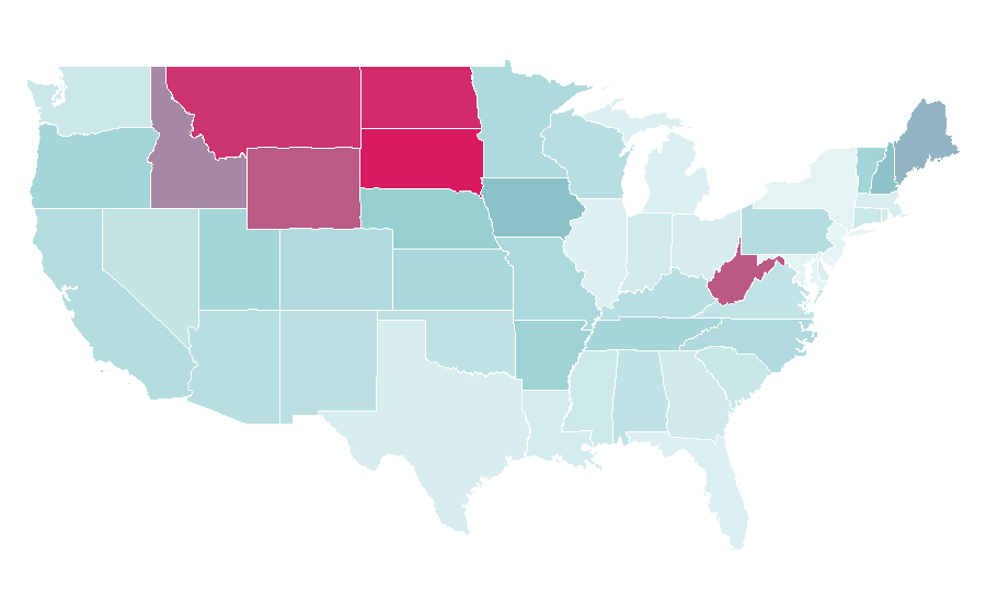 Affinity by region — Falken Tires, United States
