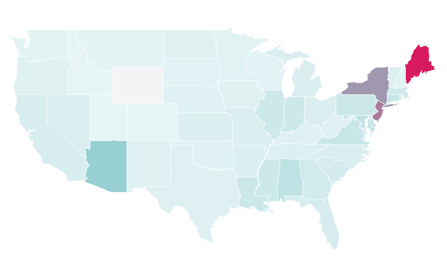 Affinity by region — Fame (1980 film), United States
