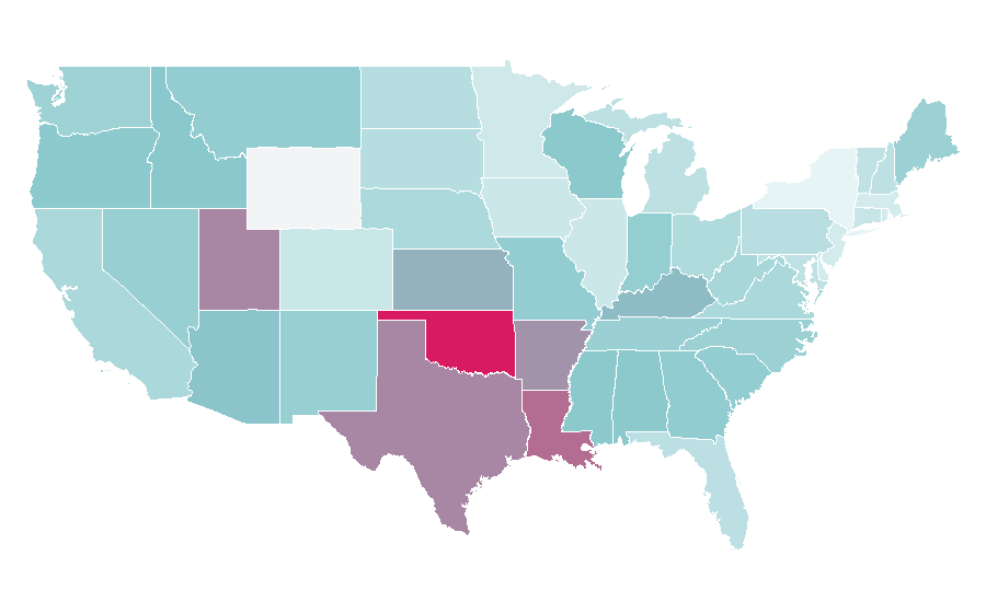 Affinity by region — Fan art, United States