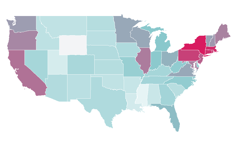Affinity by region — Fancy Feast, United States