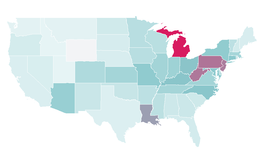 Affinity by region — FanDuel, United States