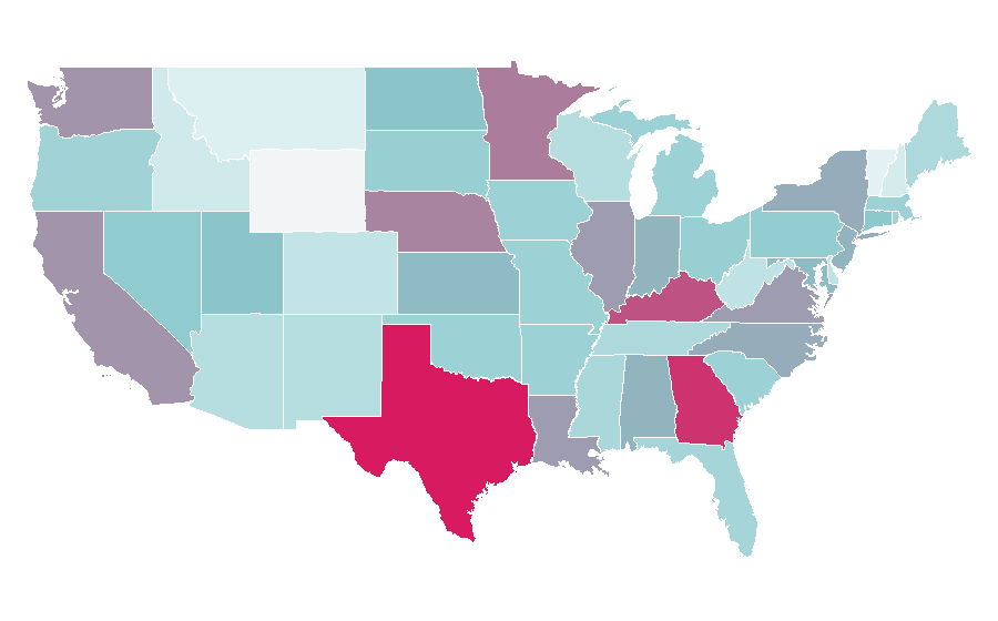 Affinity by region — Fanta, United States