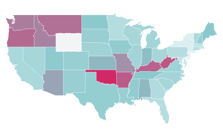 Affinity by region — Far Cry, United States