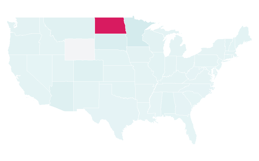 Affinity by region — Fargo (film), United States