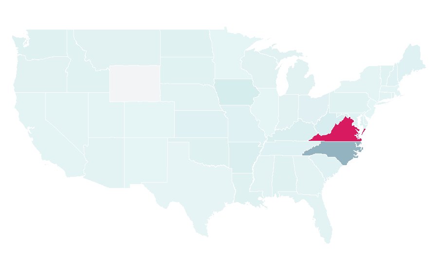 Affinity by region — FarmVille, United States