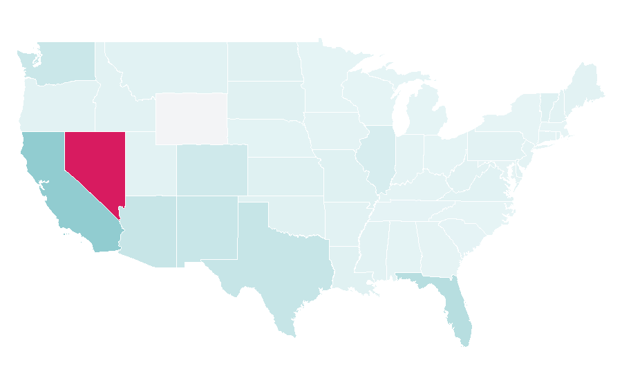 Affinity by region — Fatburger, United States