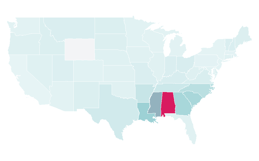 Affinity by region — FattMack, United States