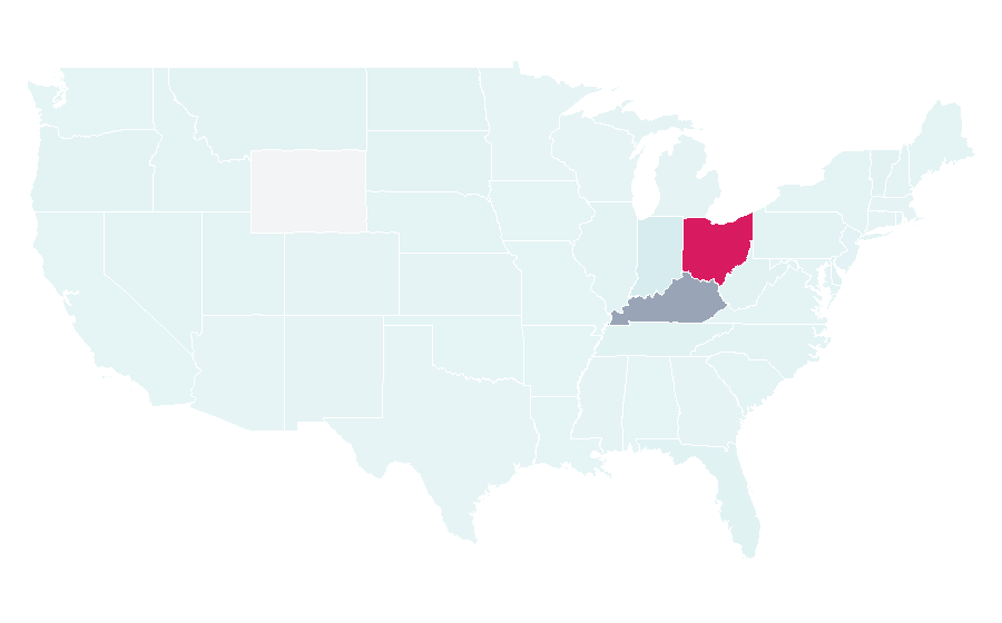 Affinity by region — FC Cincinnati, United States