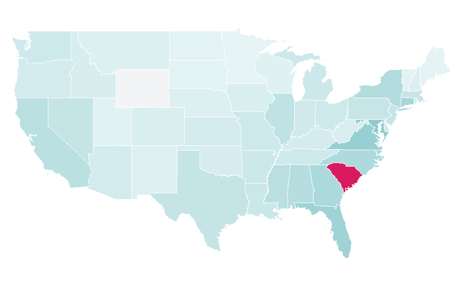 Affinity by region — Federal Trade Commission, United States