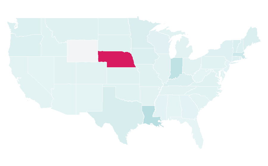 Affinity by region — Feta, United States