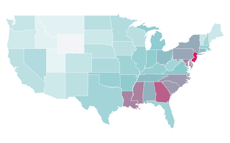 Affinity by region — Fetty Wap, United States