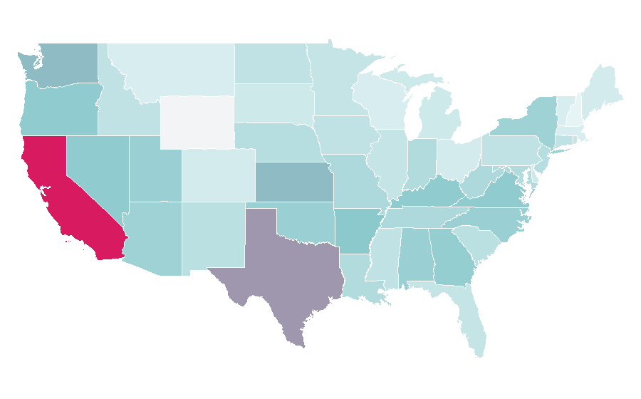 Affinity by region — Figurine, United States