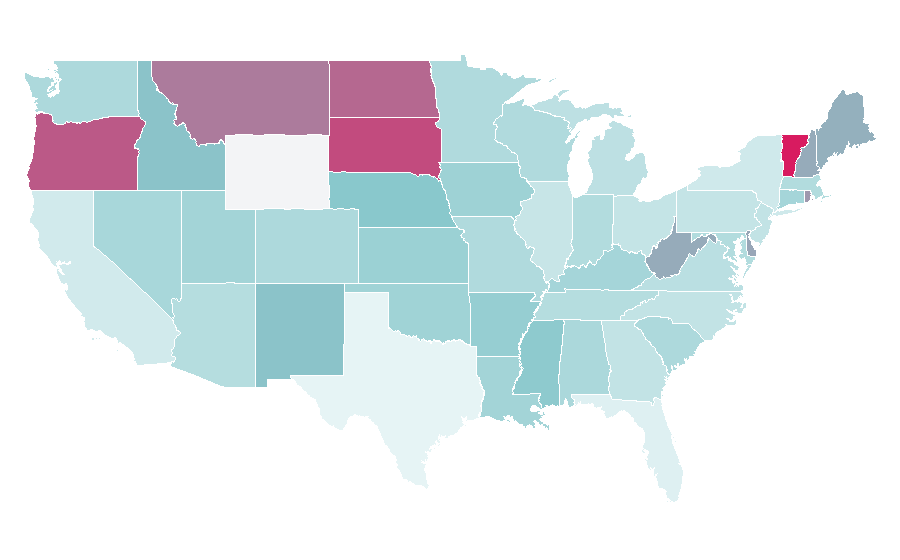 Affinity by region — Film adaptation, United States