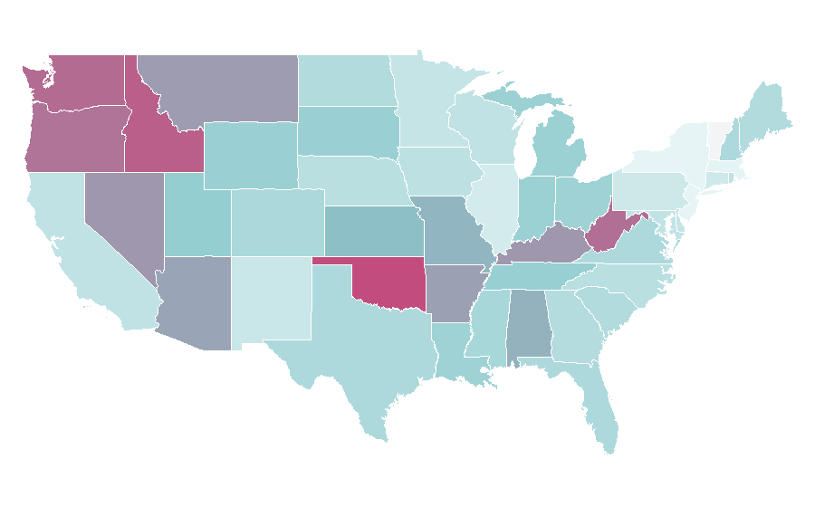 Affinity by region — Final Fantasy XIV, United States