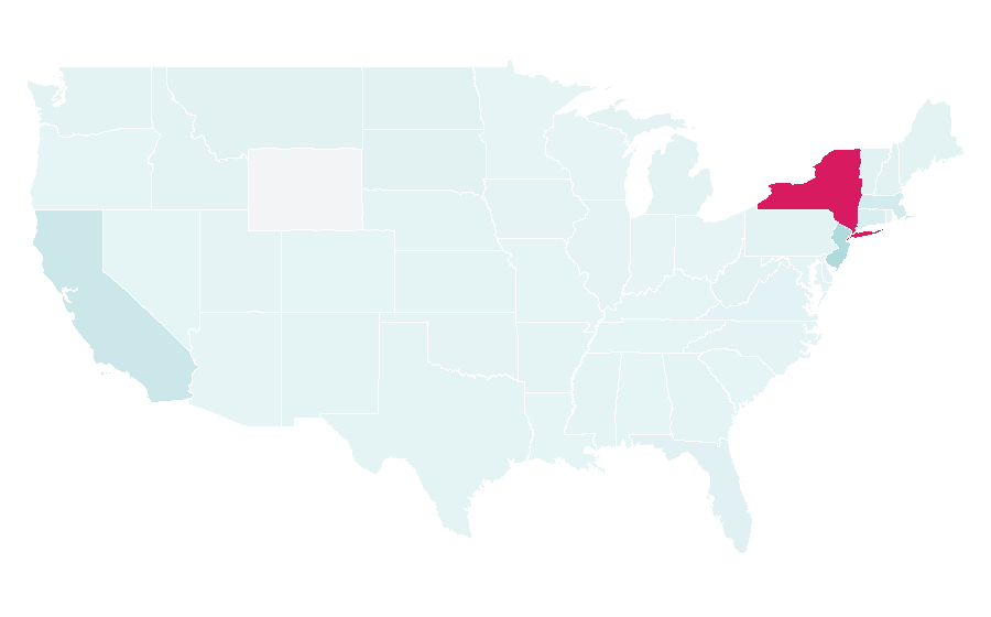Affinity by region — Financial District, Manhattan, United States
