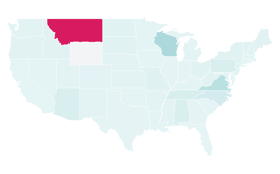Affinity by region — Fink (singer), United States