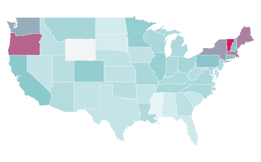 Affinity by region — Fiona Apple, United States
