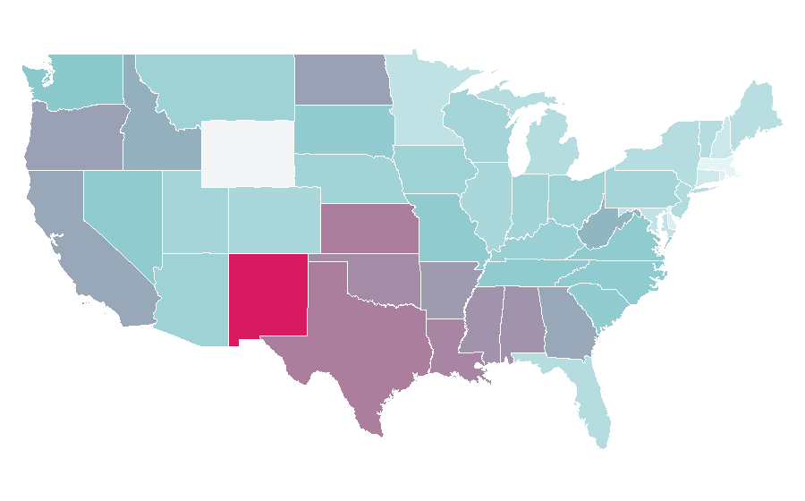 Affinity by region — Fire extinguisher, United States