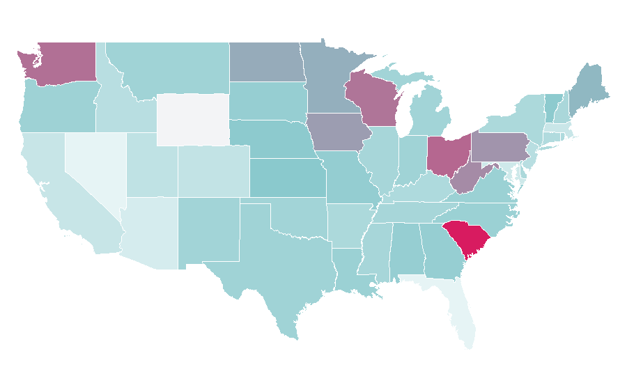 Affinity by region — Fire safety, United States