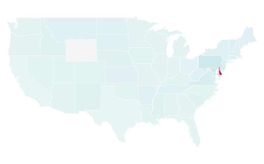 Affinity by region — Firefly Music Festival, United States